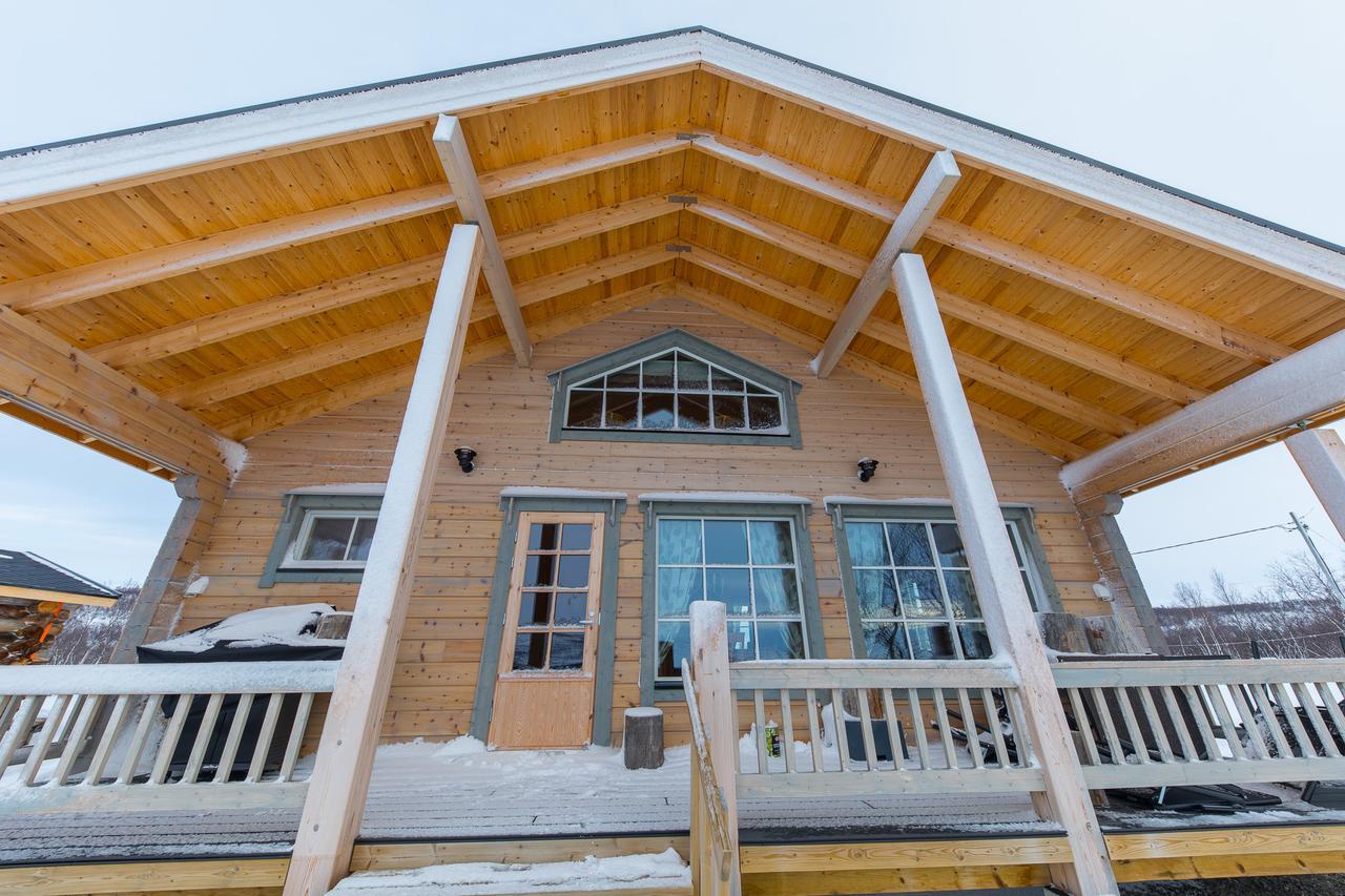 Arctic Aurora Borealis Cottages Nuorgam Kültér fotó