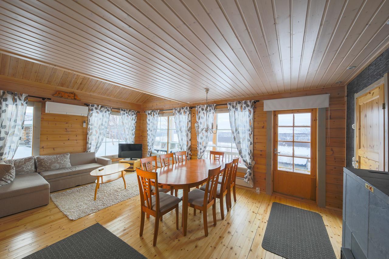 Arctic Aurora Borealis Cottages Nuorgam Kültér fotó